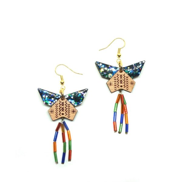 boucles d'oreilles papillon berbère boucles d'oreilles papillon berbère